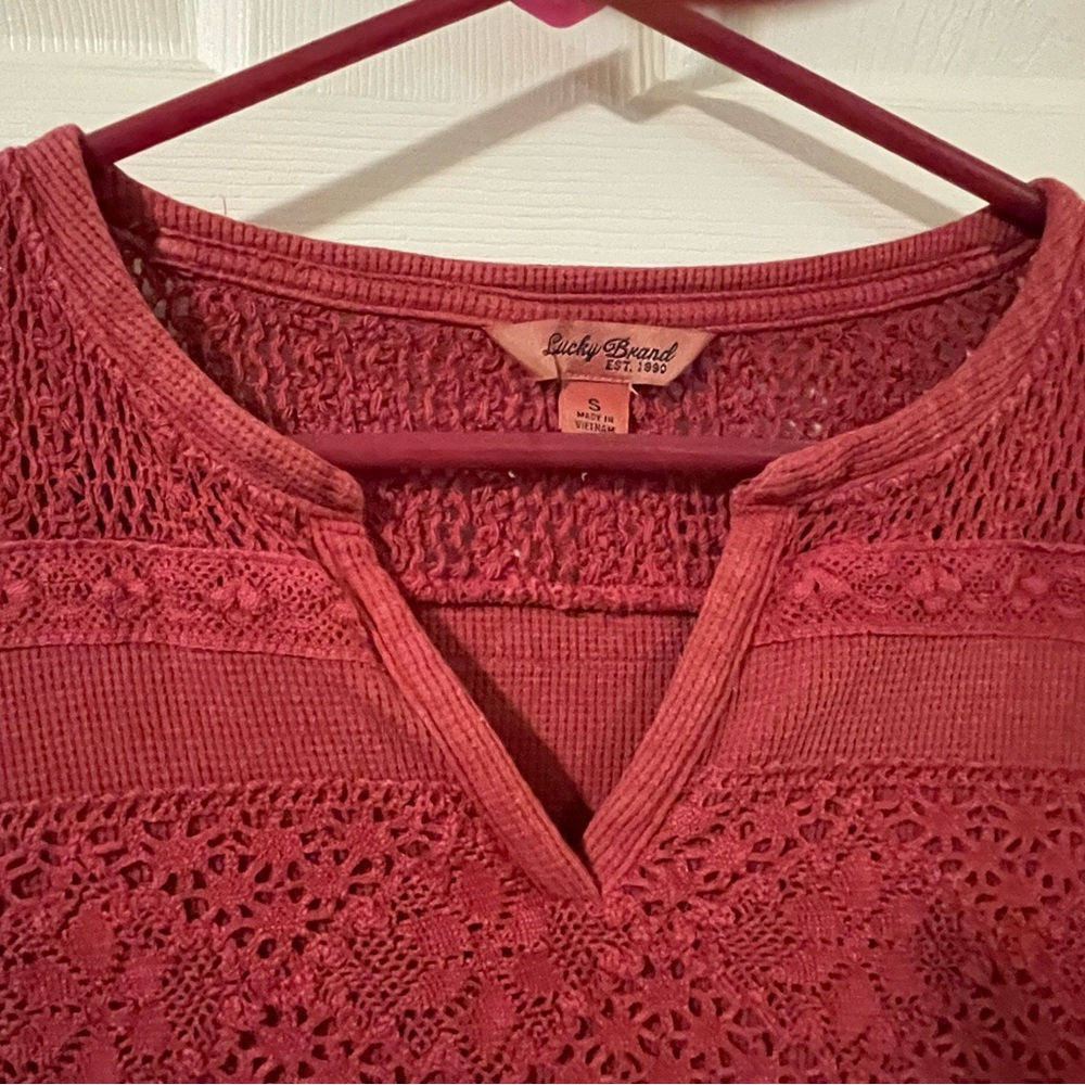 Lucky Unique Patterned Long Sleeve Top